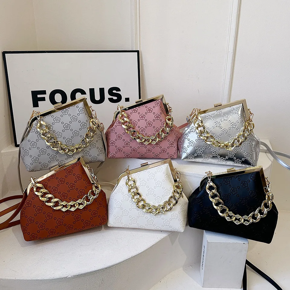 

‌Chinese Style Clutch Bag 2025 Summer New - Chain Strap Crossbody/Shoulder/Handheld Purse, Trendy Multi-Way Women's Bag
