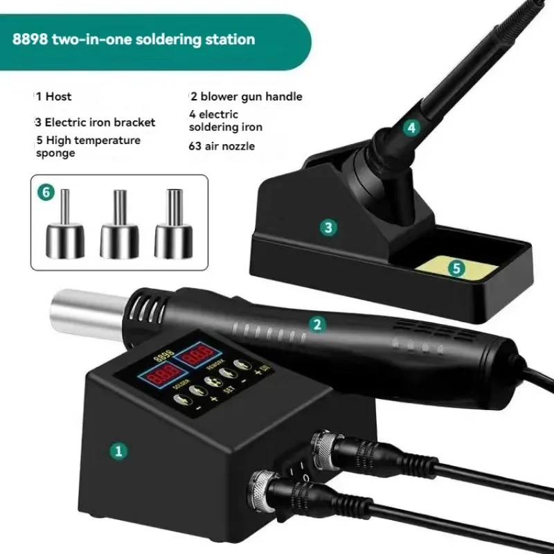 

Upgrade Intelligent constant temperature electric soldering table 2-in-1 mobile phone motherboard maintenance welding tools
