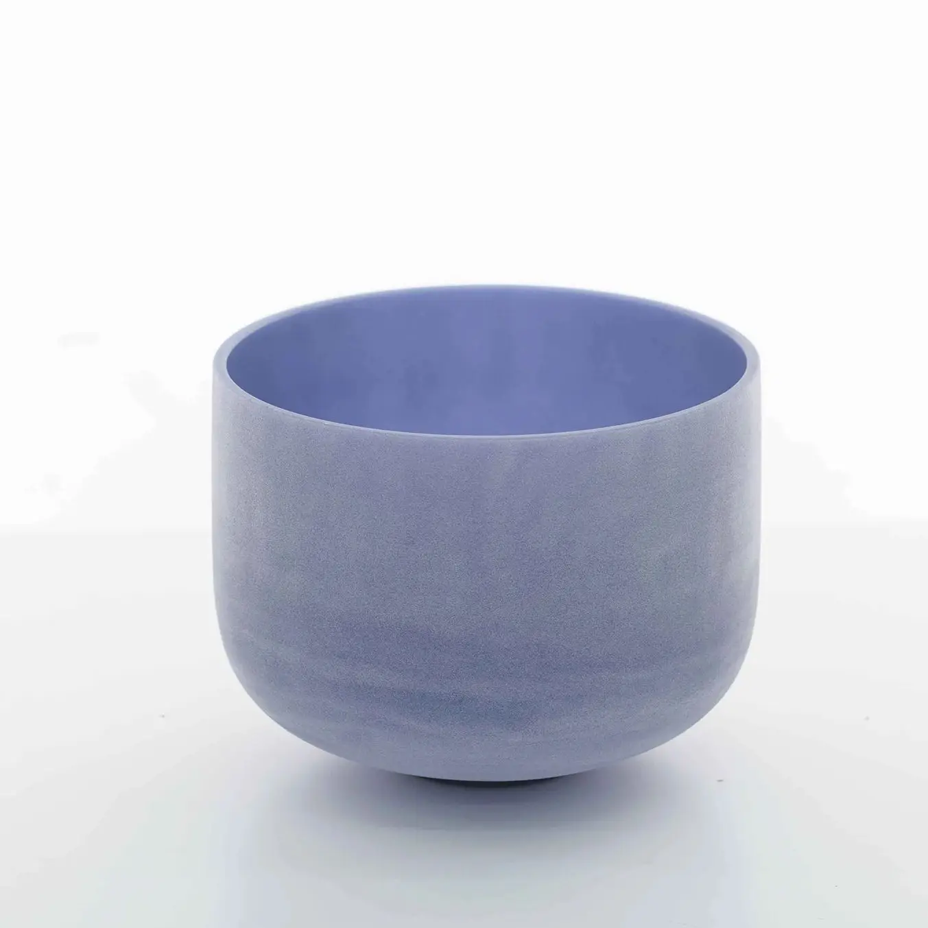 YUN QI QING YIN 10Inch Sapphire Gemstone Fusion Singing Bowl Clear Quartz Sound Bowl For Yoga Meditation Sound Bath & Chakra Healing