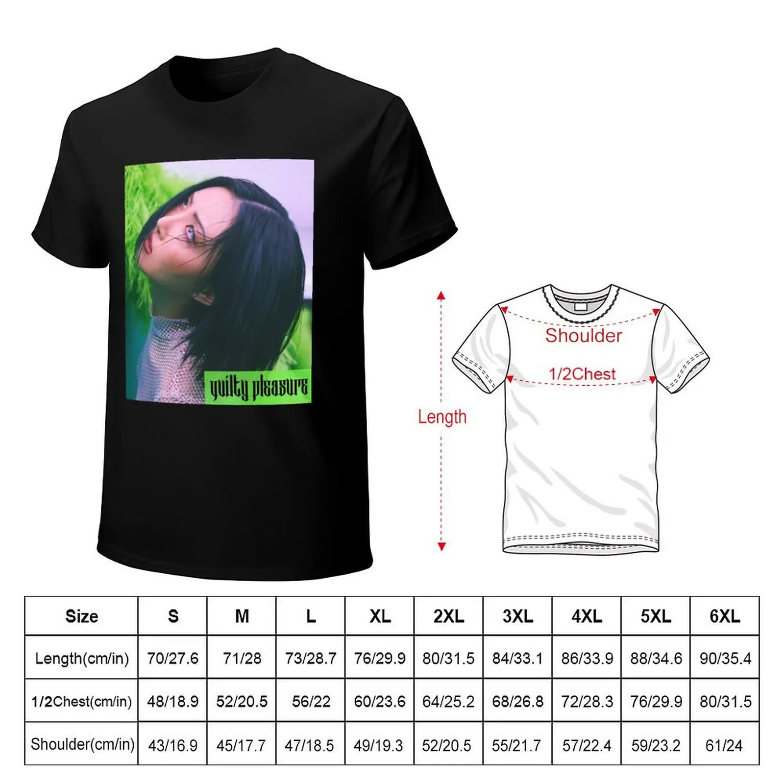 HWASA Guilty Pleasure (Single album) T-Shirt Large Size Casual Tee Shirt