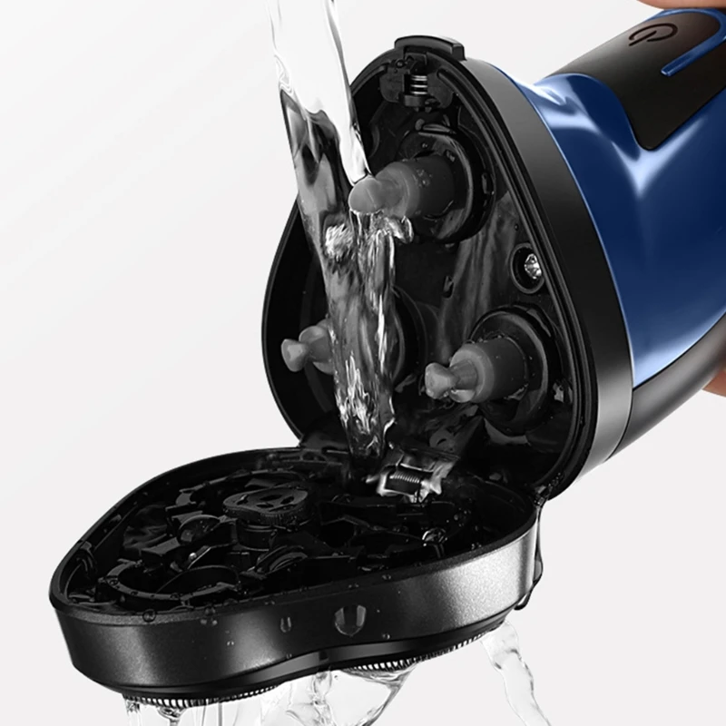 ماكينة حلاقة كهربائية محمولة ماكينة تهذيب اللحية ماكينة حلاقة كهربائية قابلة للشحن دروبشيبينغ