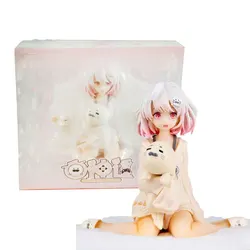 13CM Anime virtual anchor Figure Haruka Kneeling Animation Model Toy Gift Collection Decoration Ornaments PVC