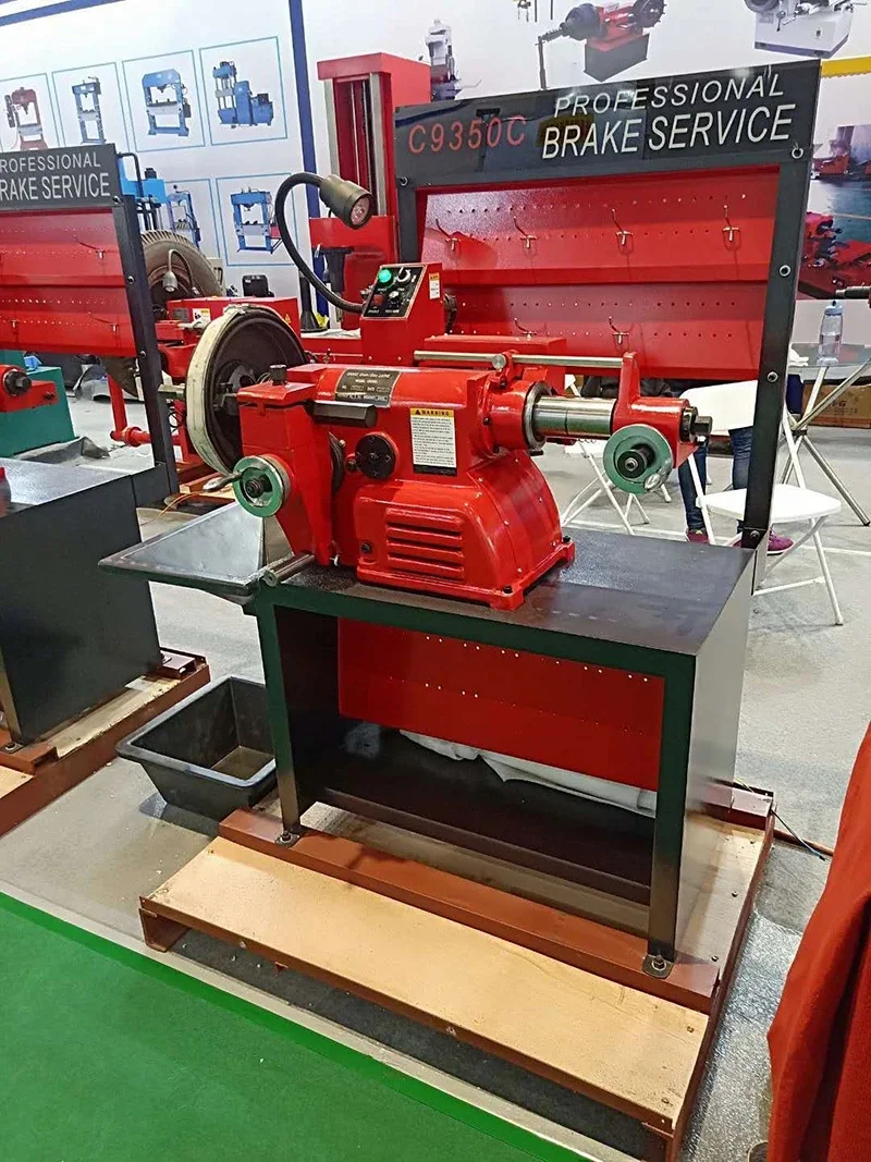 C9350C Automotive Brake Lathe Machine Disc Lathing Repair Service Disc Drum Brake Lathe Machine