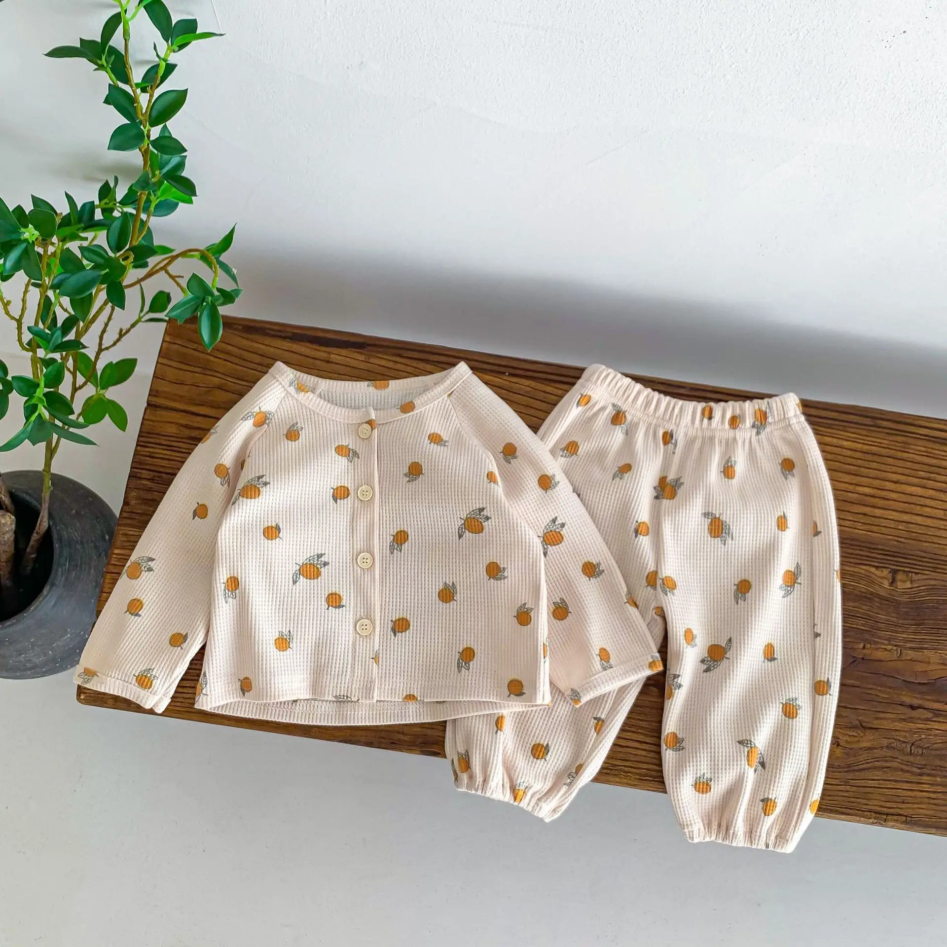 baby-suit-autumn-new-printed-floral-baby-girls-homesuit-baby-clothes-2pc-longsleeve-bottoming-clothes-set-pajamas-waffle