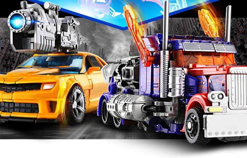 Transformation Toys Robot Car Alloy Plastic YS04A Optimu Prim Action Figure Anime Movie Series Birthday Gift
