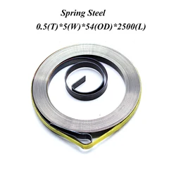 Manufacture of custom constant flat spiral spring 0.5x5x2500mm