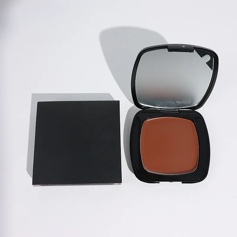 メイクアップコンシーラーパレット、自分だけのクリーミーコンシーラー作成、フルカバープライベートラベル防水ファンデーション（ダークスキン用）5個入り