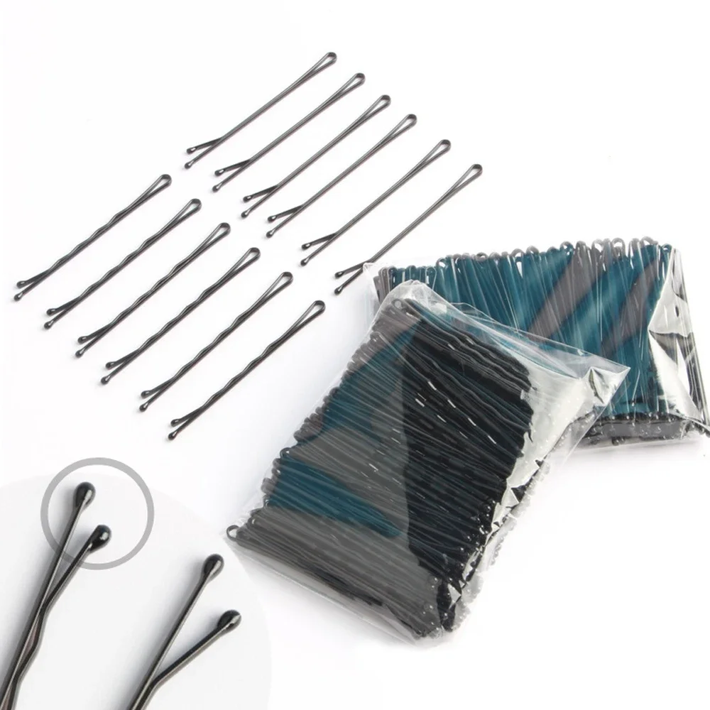 50pcs Women Girls Solid Bobby Pin Hair Clip Casual Curly Wavy Grips Hairstyle Hairpins Styling Hair Accessories 5cm image 5