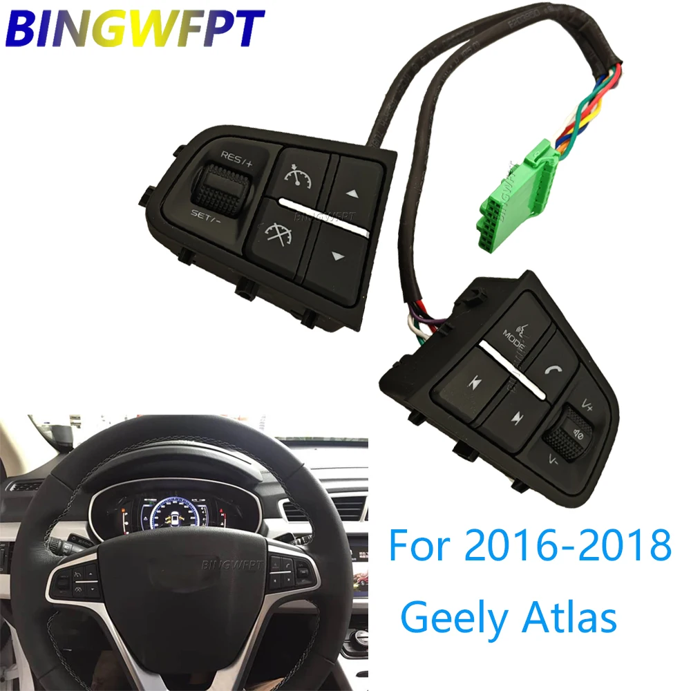 

High Quality Multi Functional Steering Wheel Button For Boyue 2016 2017 2018 With Backlight