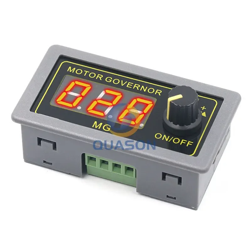 DC 5-30V 12v 24v 5A DC Motor Controller PWM Adjustable Speed Digital display encoder duty ratio frequency MAX 15A ZK-MG