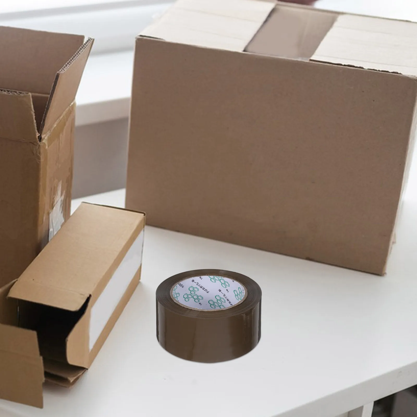 5롤 포장 테이프 강력 접착 이사 상자 밀봉 배송 포장 테이프 롤 포장 테이프