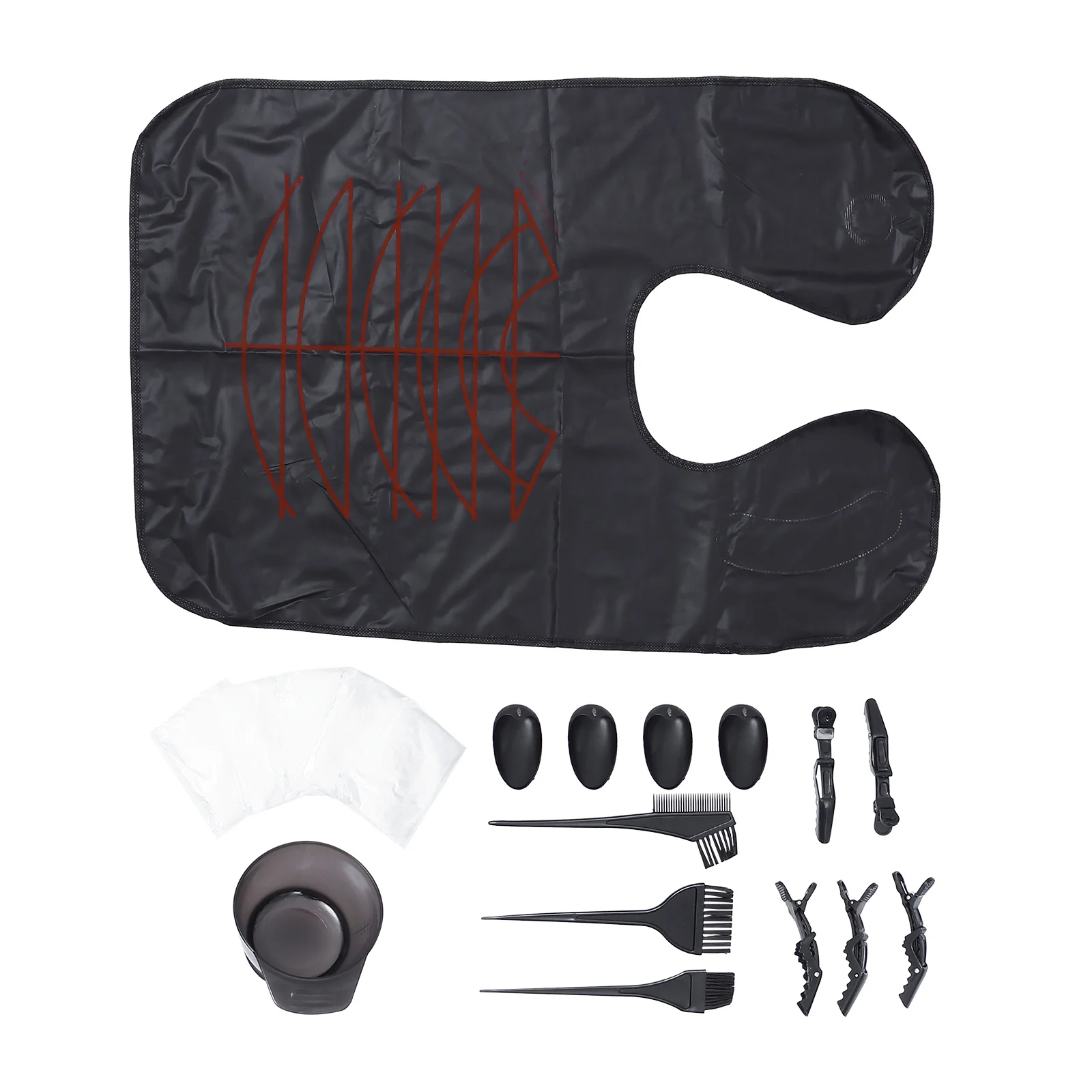 32 قطعة من أدوات صبغ الشعر مجموعة عالية الجودة لبرز الألوان الدائمة وملمس الجذر مثالية لصالونات التجميل أو العناية الشخصية بالشعر #2