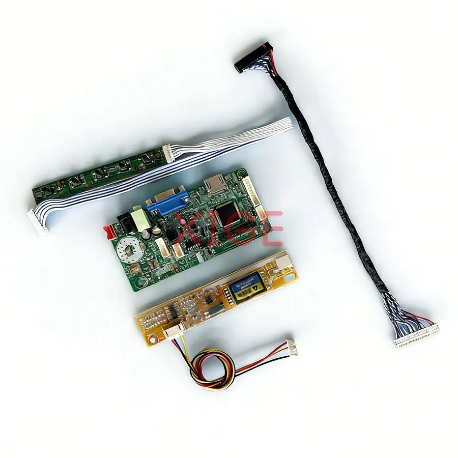 

Для LQ141K1LB1C TD141THCA1 N141I3 N141I1 плата управления ЖК-монитором DIY Kit 1280*800 1CCFL HDMI + VGA 1280x800 LVDS 30-контактный