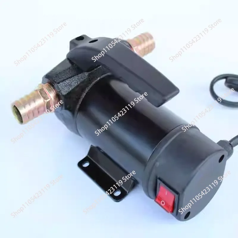12V 24V large flow 70 automobile fuel pump self-priming, pump excavator construction machinery