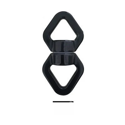 Outdoor High-altitude 360-degree Rotation Ring, Aerial Yoga Universal Rotation Ring 7075 Aviation Aluminum