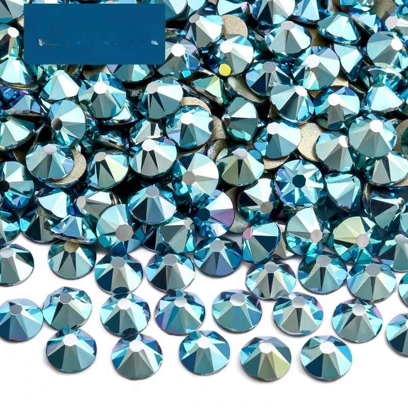 Premium 2088 Cristal Wholesale 16 Facets Xirius AB Crystal Gold Bottom Flatback Glass Rhinestones for Garment Accessories