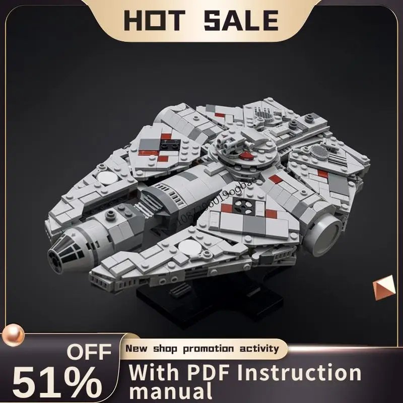 

Новый конструктор из 910 деталей: Модель космического корабля «Сокол» (75375) по мотивам фильма «Звездные войны». Креативный набор для сборки, детская игрушка, подарок на день рождения.