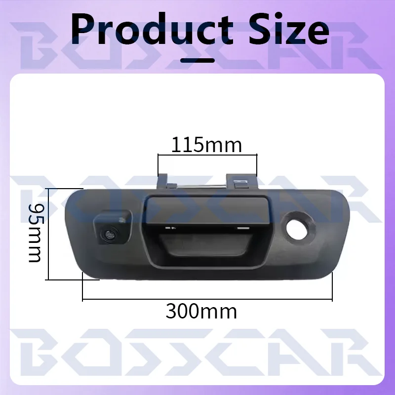 AHD 1080P Car Rear View Reverse Backup Camera Tailgate Handle Rear View Camera For Nissan Navara D23 NP300 2015 2016 2017 2018