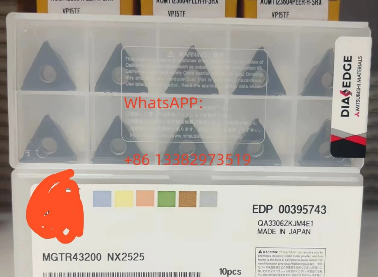 

MGTR43125 MGTR43150 MGTR43175 MGTR43200 MGTR43230 MGTR43250 NX2525 Groove Inserts MGTR43 Inserts