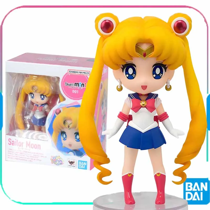 

Bandai Genuine GUNDAM Figuarts mini Anime Figure Sailor Moon Action Figure Toys For Boys /Girls /Kids /Christmas Gift