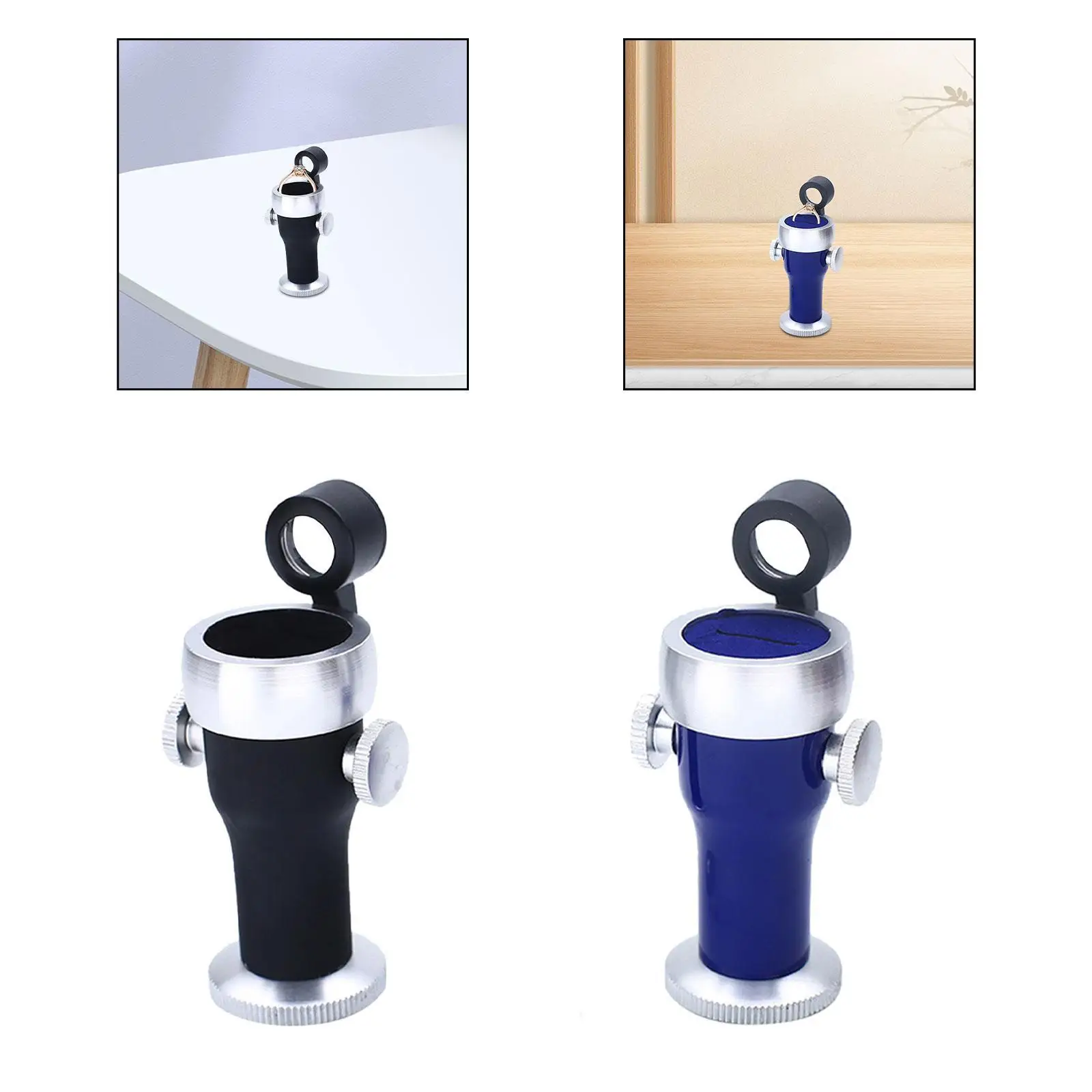 Compact Diamond Magnifying Cylinder Identification Viewer for Jewelry Appraisers Professional Gem Tools