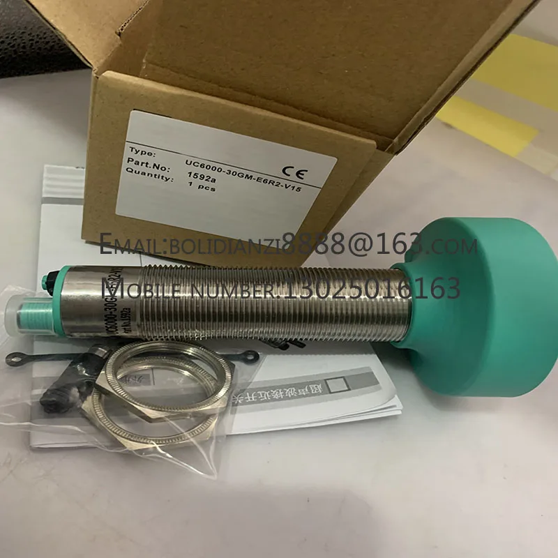 مستشعر الموجات فوق الصوتية الجديد UC6000-30GM-E7R2-V15 ضمان لمدة سنة واحدة في المخزون