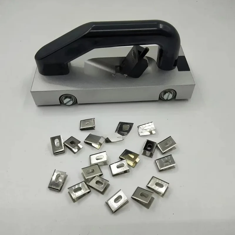 U-Type Wheeled Groover DIY Grade PVC Vinyl Floor Welding Slotter 20pcs Blade Hand Tool Pull Slotting Feature OEM Customizable