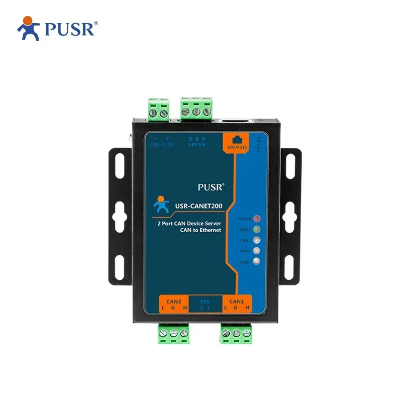 USR-CANET200 Industrial Can to Ethernet Converter with RS485 Port Between CANbus Converter