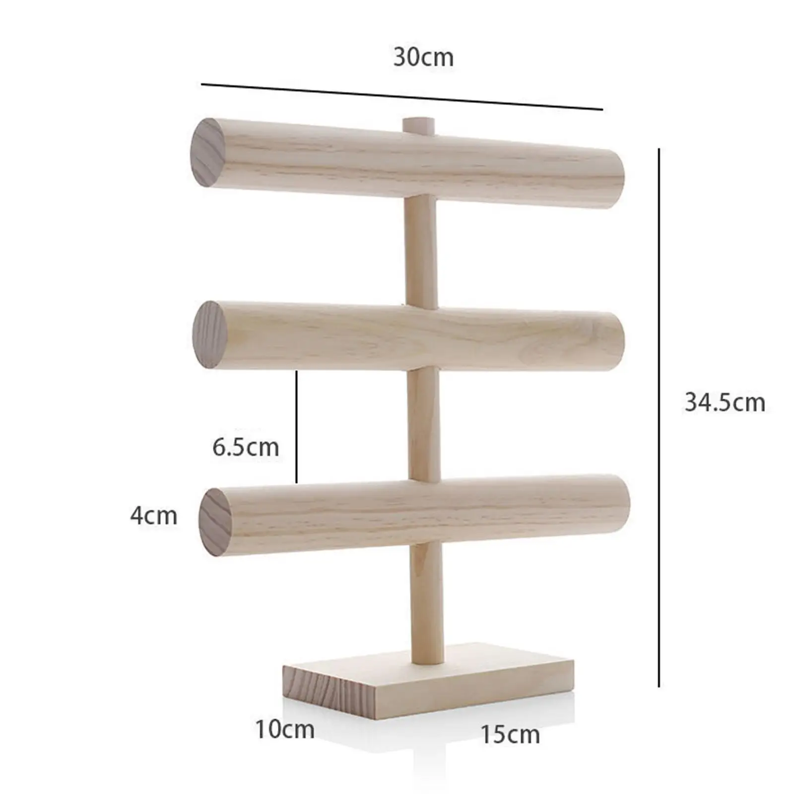 3-lagige Armbänder Display Stand Rack für Haars eile Armreif Uhr Fotografie