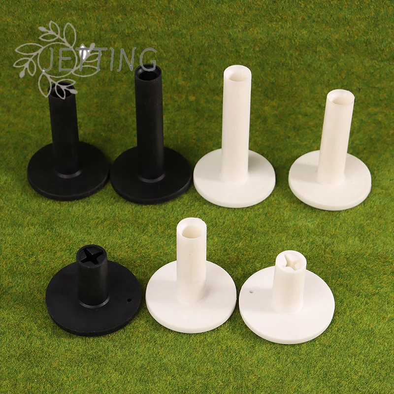 Hot 1Pc Durable Rubber Golf Tees Holder Golf Driving Range Tee Practice 4 Heights Ball Holder for Driving Ranges Mats Practice