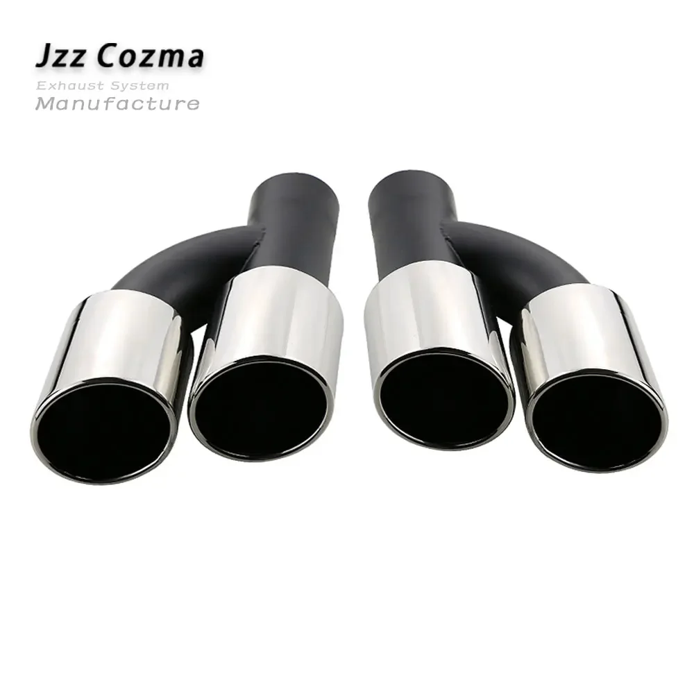 

1pcs car exhaust tail pipe Stainless Steel Dual exhaust tip auto Muffler end tip