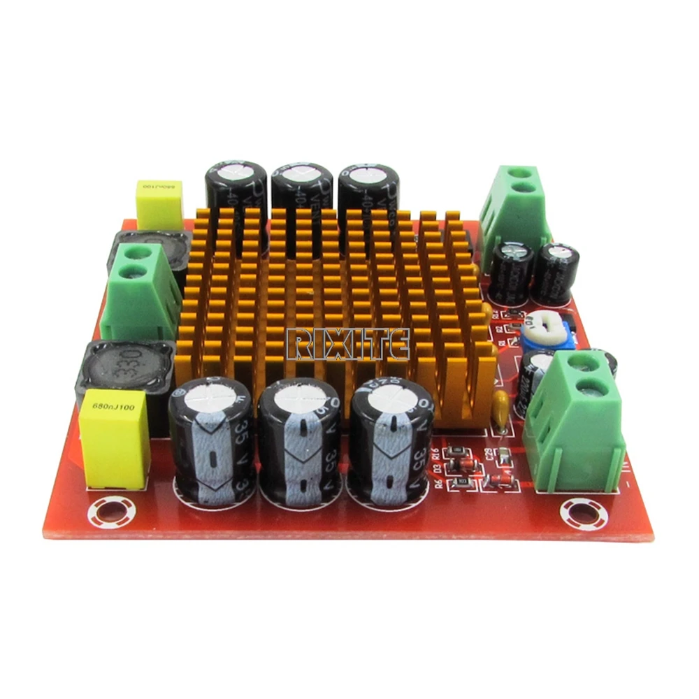 150W Mono Channel Digital Power Audio Amplifier Board TPA3116DA TPA3116 D2 Class D Sound Amplifier Board XH-M544 DC 12V 24V