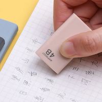 5/10pcs pencil erasers - stain-free, suitable for writing, drawing and sketching - perfect for office, school supplies