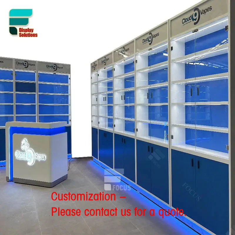 custom.Multi Shelf Display Rack Powder Coated Steel Frame High Visibility Display Cabinet