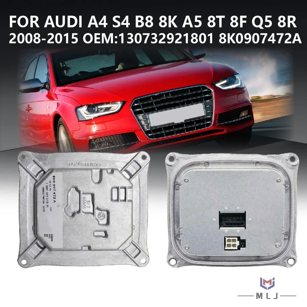

8K0.907.472.A 8K0907472A For Audi A4 B8 2008-2016 Xenon Lamp Ballast Headlight Control Unit Module Driver Computer Module Unit