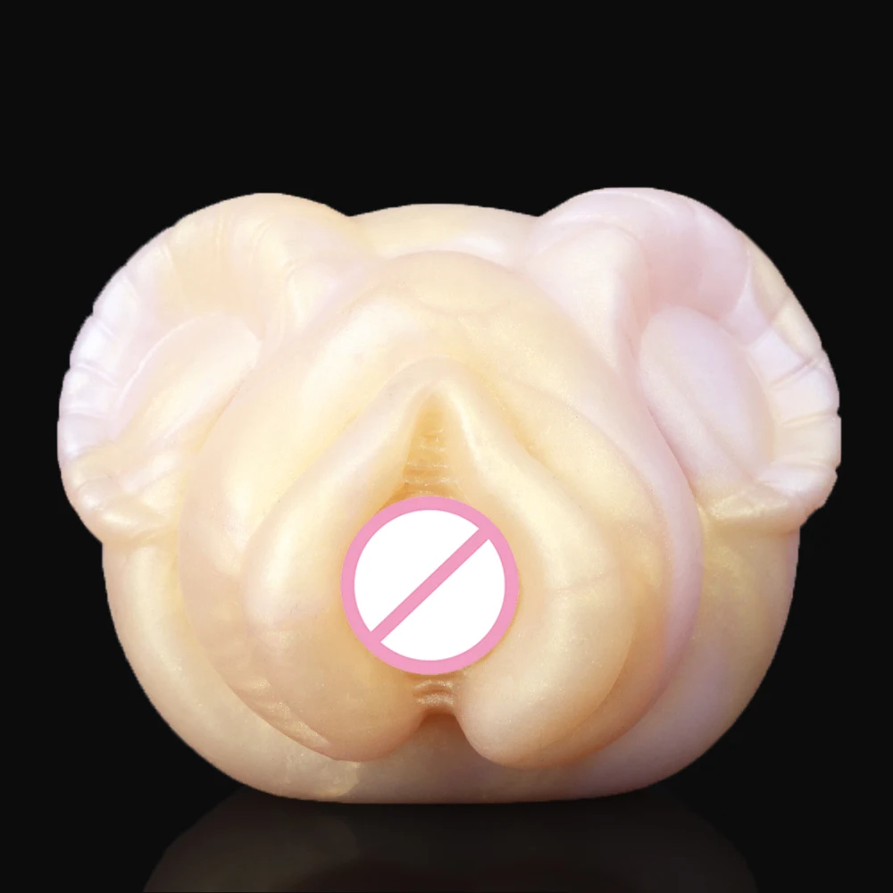 GEEBA Fantasy Male Masturbator Cup Silicone Onahole Artificial Vagina Realilistic Animal Pocket Pussy Stroker Adult 18+ Sex Toys 2