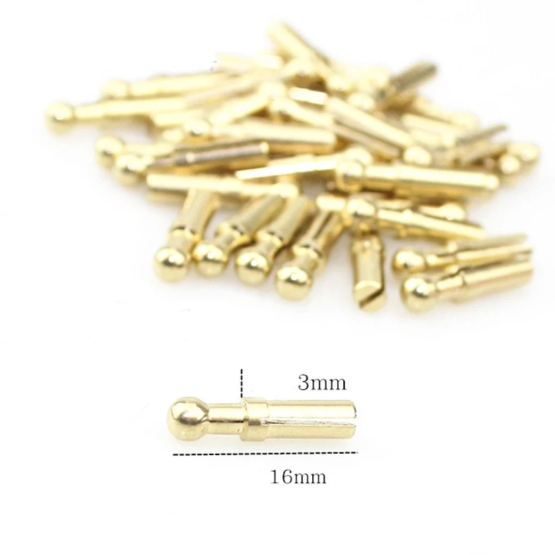 10Pcs Tobacco 3mm Brass Filter Smoking Pipe Filter Element Smoking Pipe Accessories