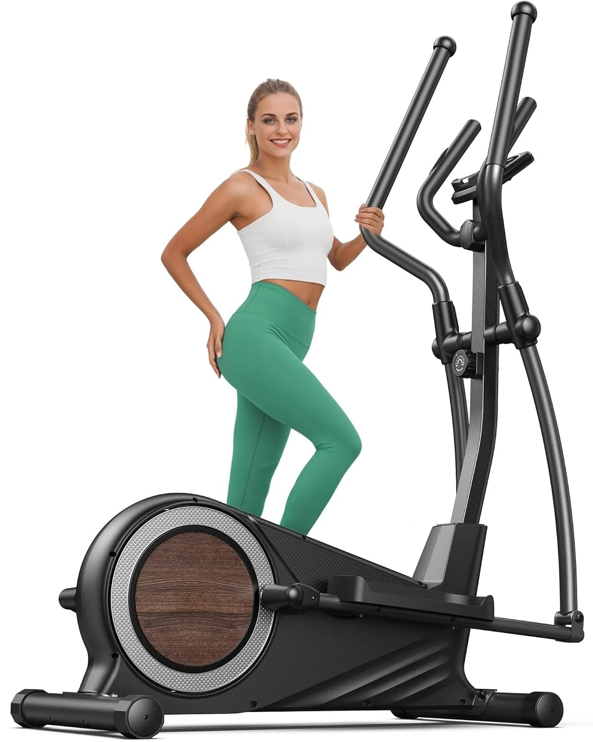 Magnetic Elliptical Trainer for Home Workouts