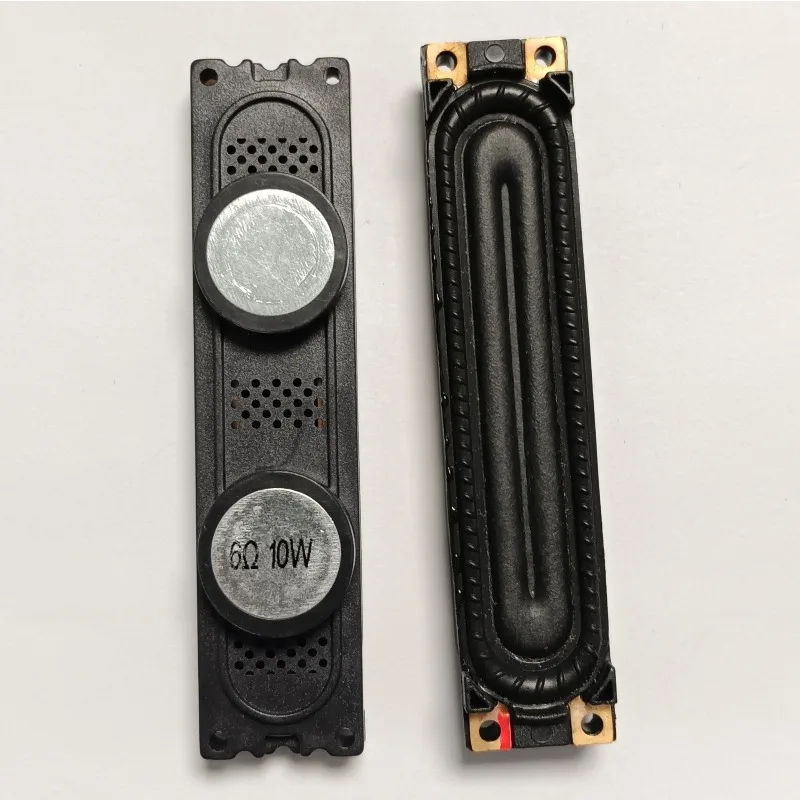 8520 Rectangular Speaker, 6 Ohm 10W Loudspeaker, 85*20MM TV Audio Speaker Replacement Accessory