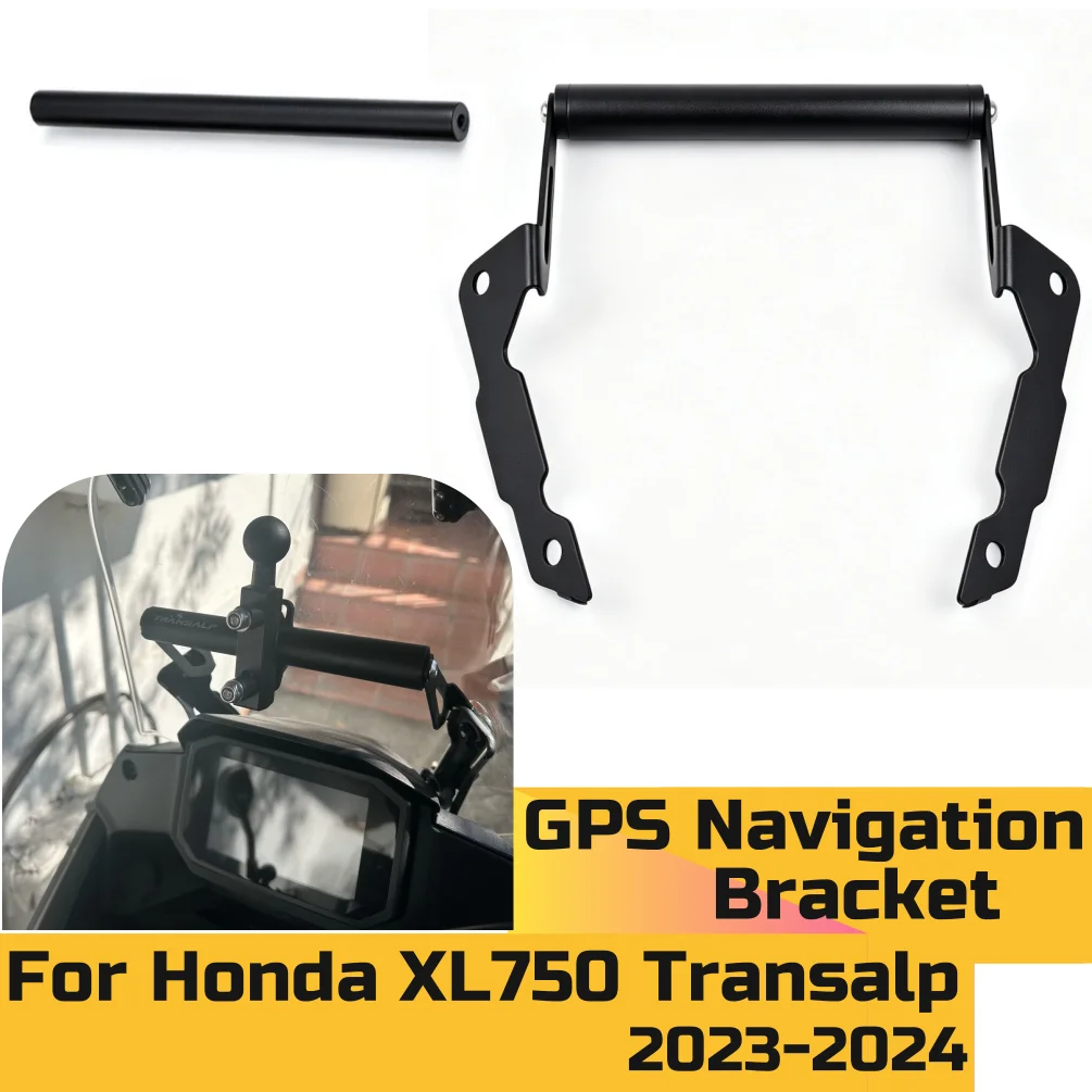 XL750 GPS Navigation Bracket Holder For Honda XL 750 Transalp 2023 2024 2025 Mobile Phone Hold Mount Stand Motorcycle Accessorie
