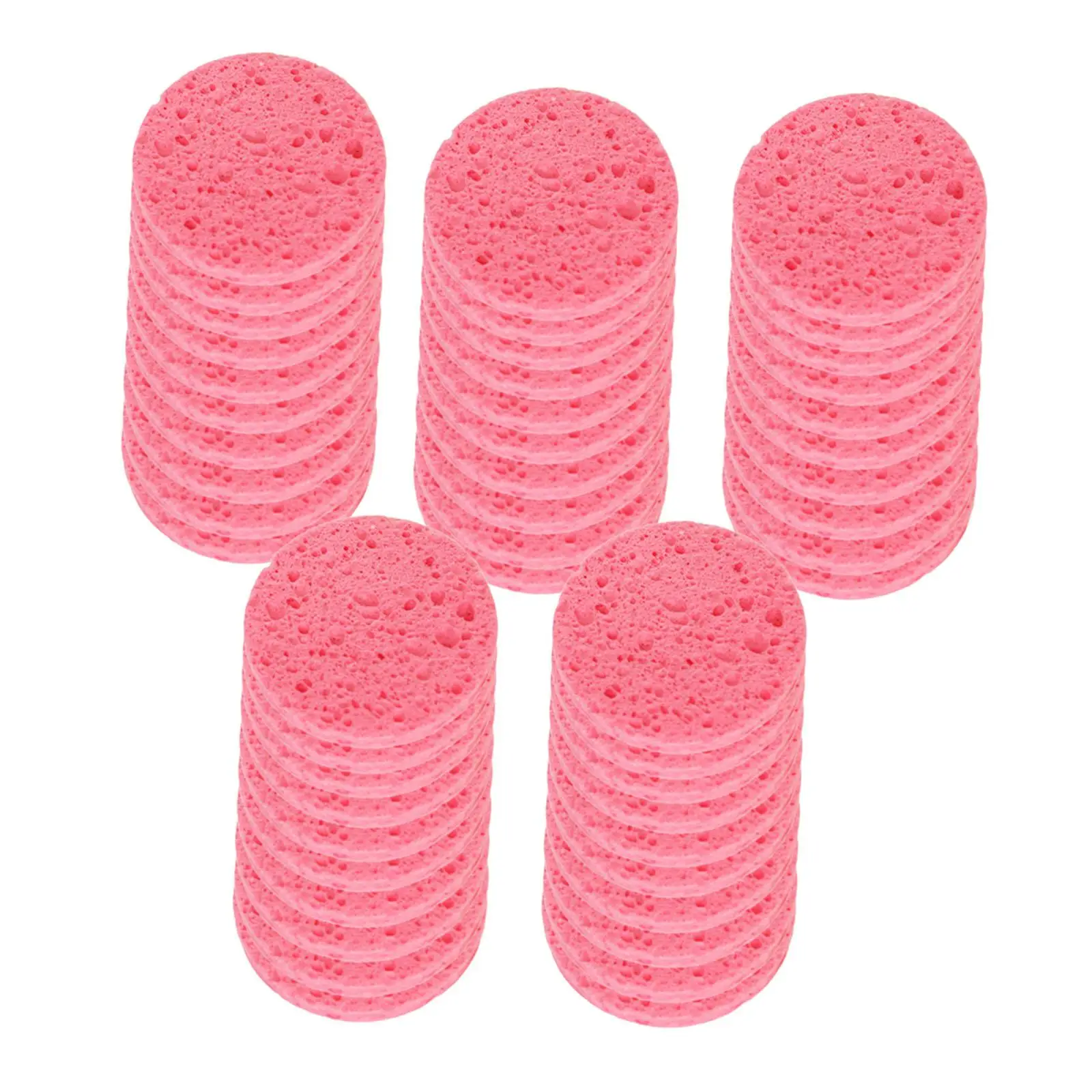 フェイシャルスポンジ 優しくメイク落とし、携帯用、美容スキンケア 女性と女の子向け 洗顔と浄化 スポンジ