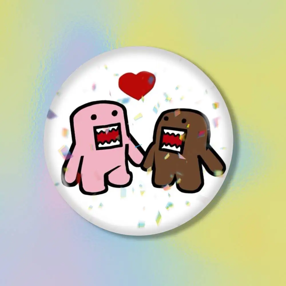 Chibi Cute Domo-kun  Tin badges in 25/32/44/58/75mm, brooch pins for accessories & gifts,Souvenir.