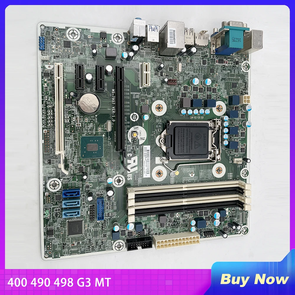 

For HP 400 490 498 G3 MT Desktop Motherboard 793741-001 793741-601 793305-001 MS-7957