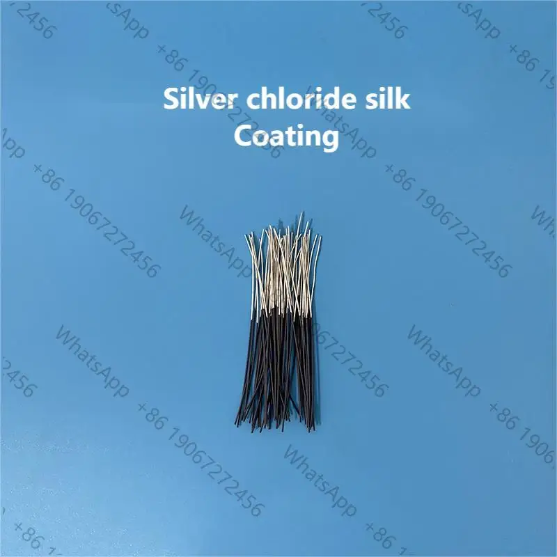 Silver chloride electrode silver wire/reference electrode silver wire (0.6x80mm)