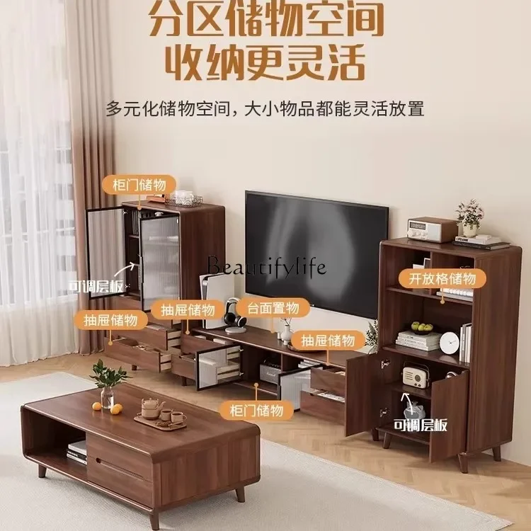 

yj19 Simple modern living room high cabinet storage combination floor locker