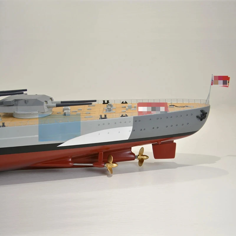 1/150 World War II German Navy bisk Battleship Model finito modello di barca giocattolo simulazione fai da te modello di nave telecomandata