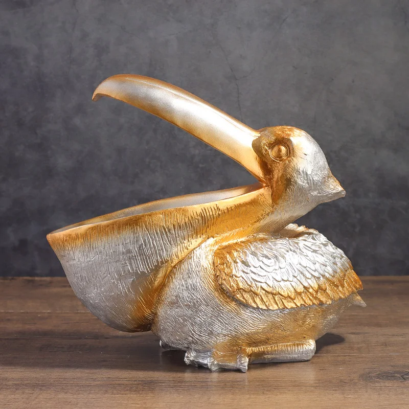 Creative European-style Home Decor Animal Ornament, Key Storage Accessory for Liquor Cabinet, Living Room, Shoe Cabinet