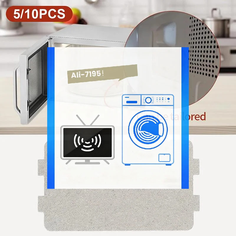 Microwave Mica Sheet Universal DIY Cuttable Waveguide Cover Plate High Quality Replacement for Kitchen Home Appliance Repair