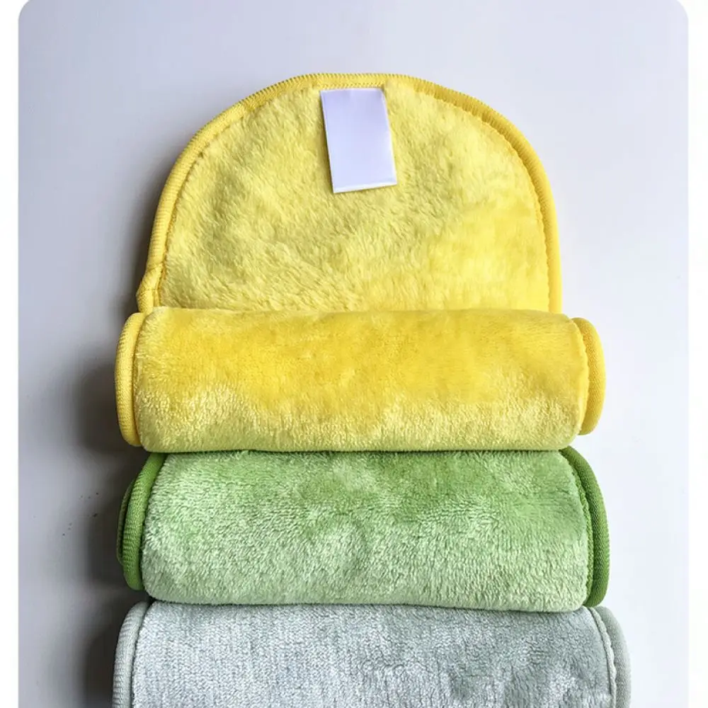 Reusable Makeup Remover Cloth Double Sided Face Cleansing Towel Soft Polyester Tool For Daily Facial Hygiene And Care