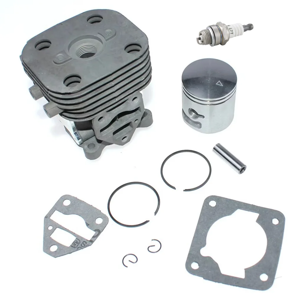 34mm Cylinder Piston Kit Fit For Husq varna525L 525LK 525LS 525LST 525RX 525HF3S BrushCutterGrassTrimmer Replacement Spare Parts